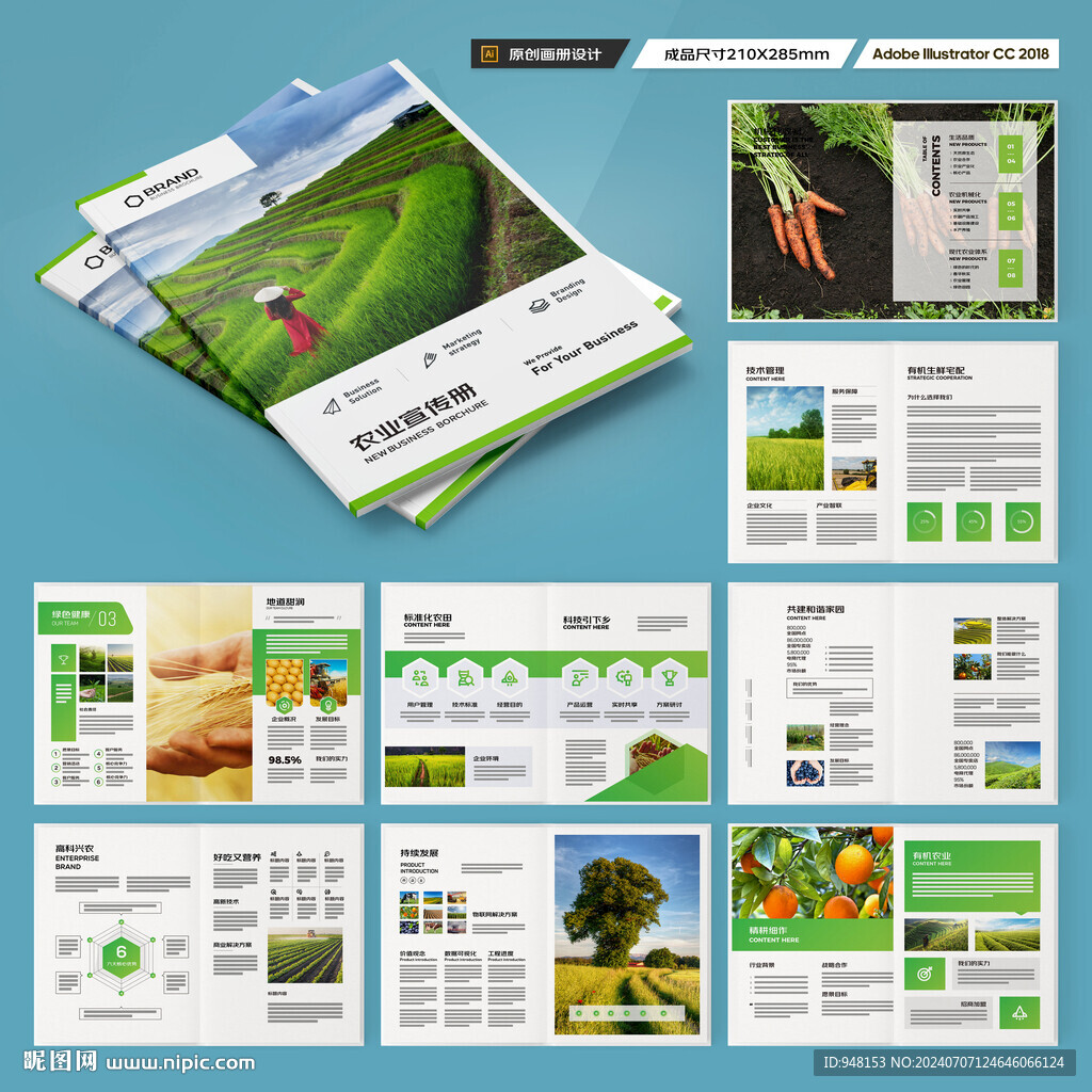 农业宣传册