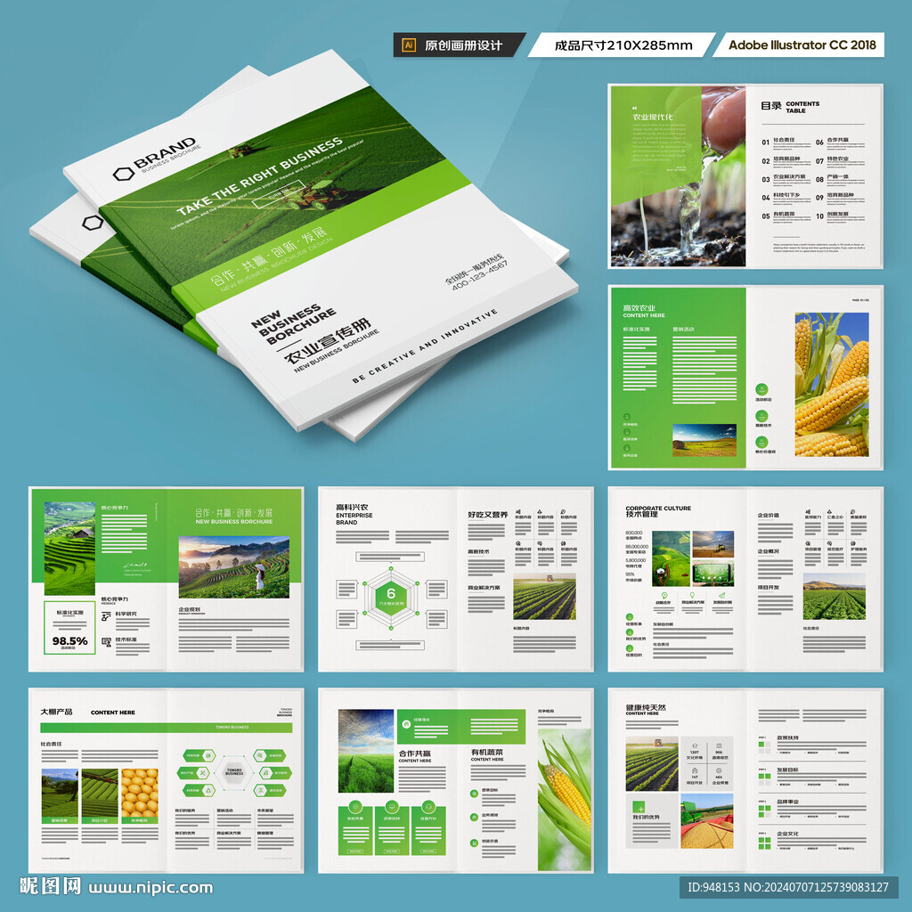 农产品画册