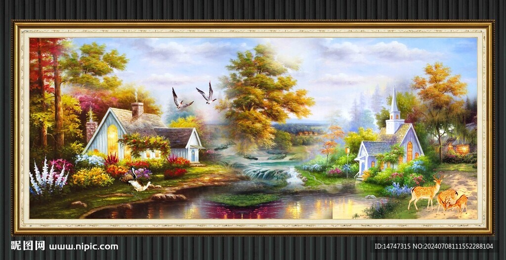 风景油画
