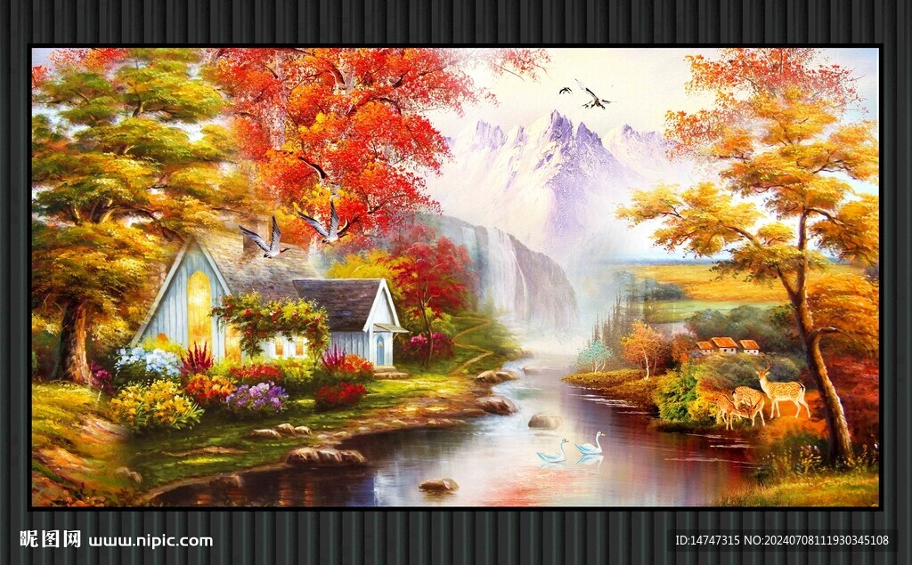 风景油画