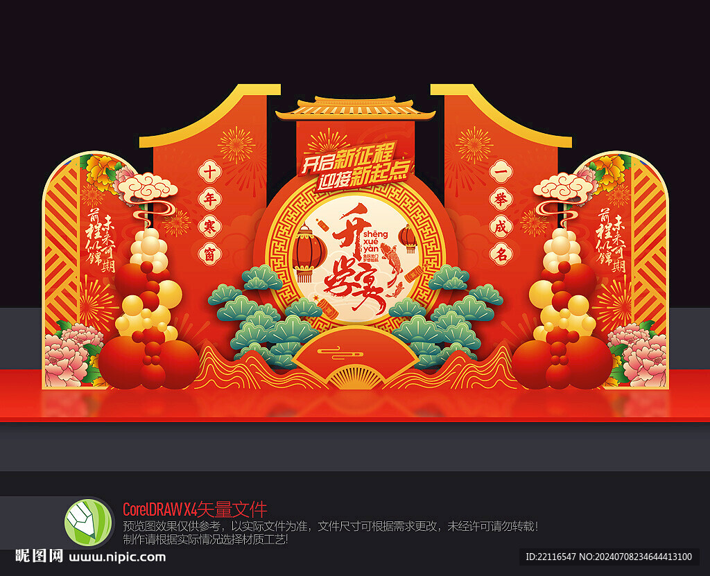 升学宴美陈