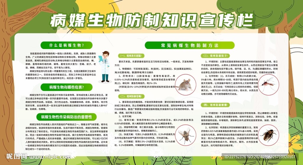 病媒生物防制知识科普
