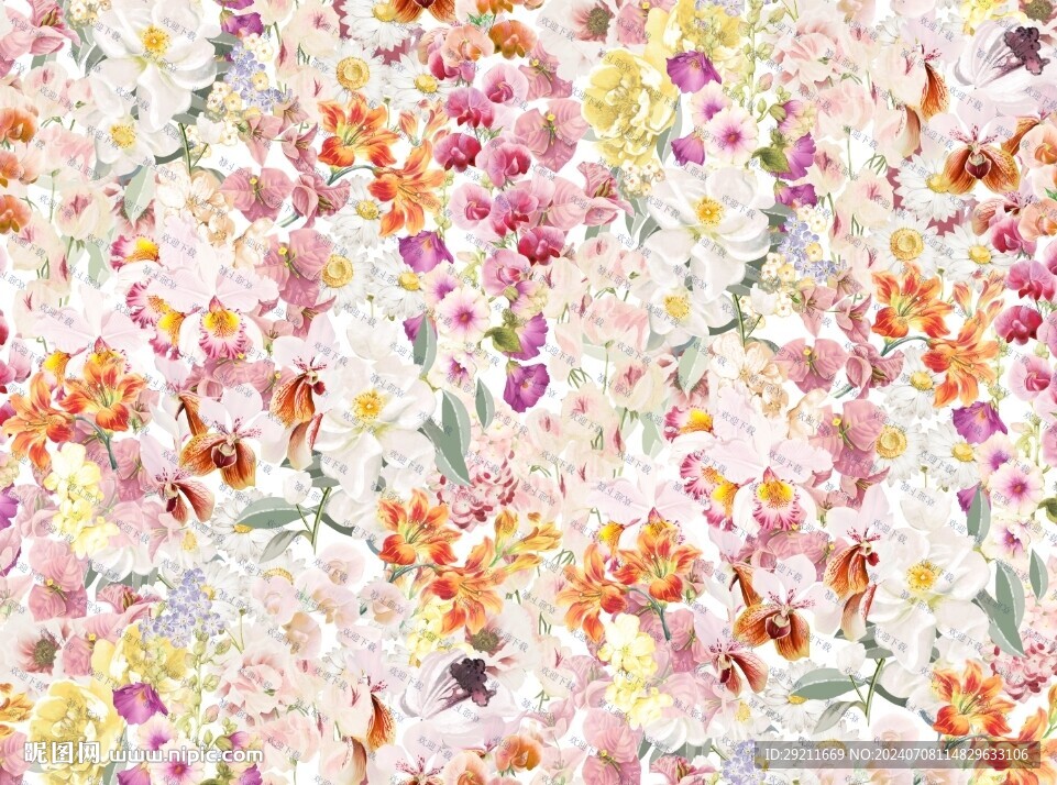 手绘花
