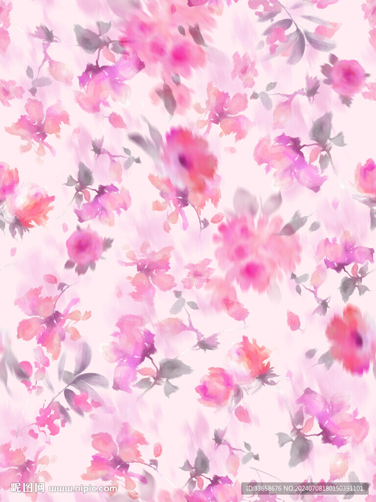 扎染花