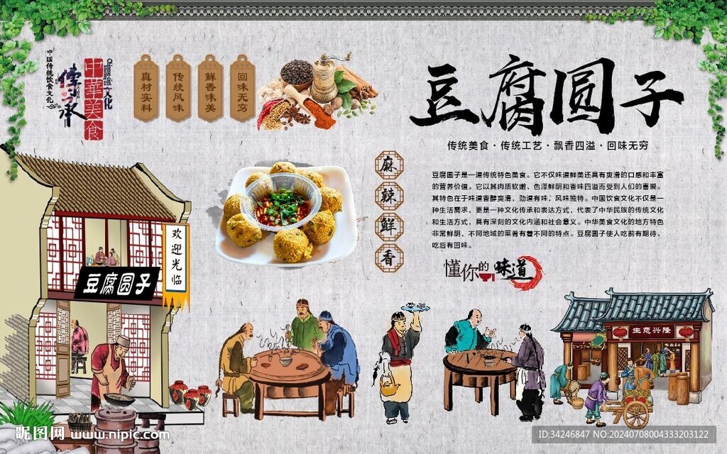豆腐圆子 