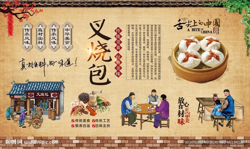 叉烧包 