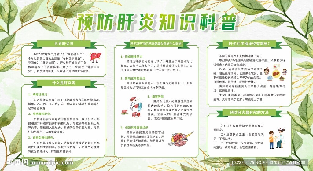 预防肝炎知识科普