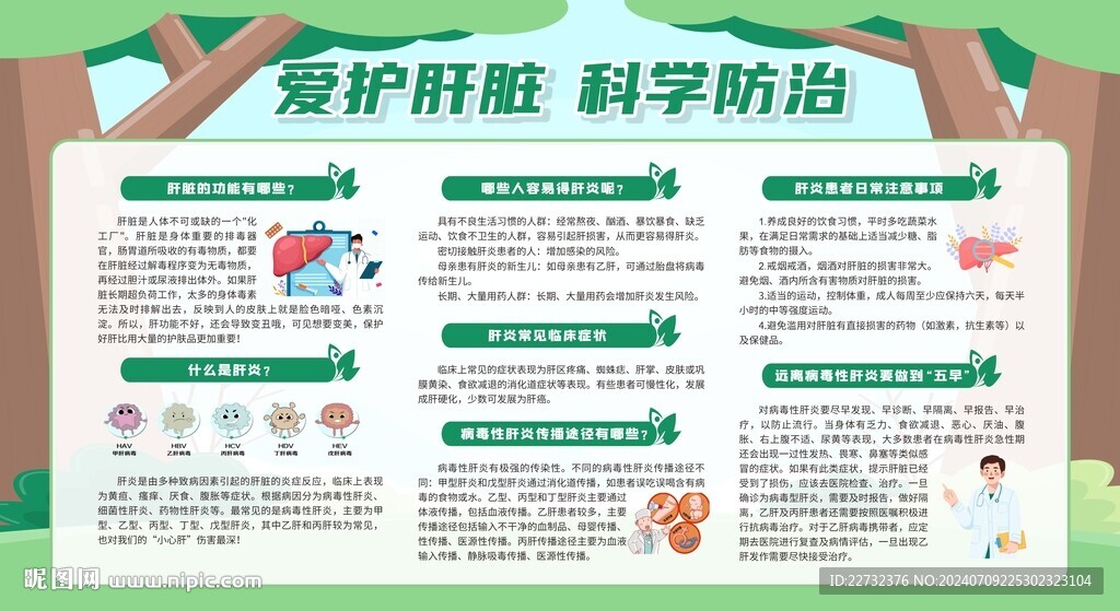 预防防治肝炎知识科普