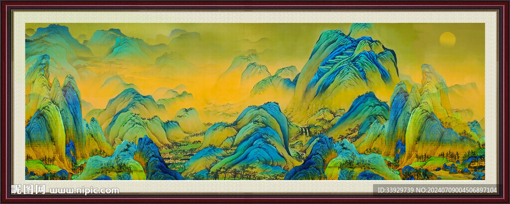 千里江山图
