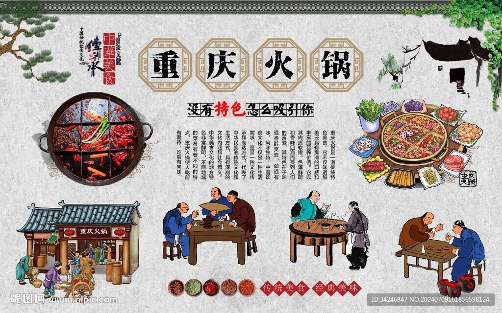  重庆火锅 