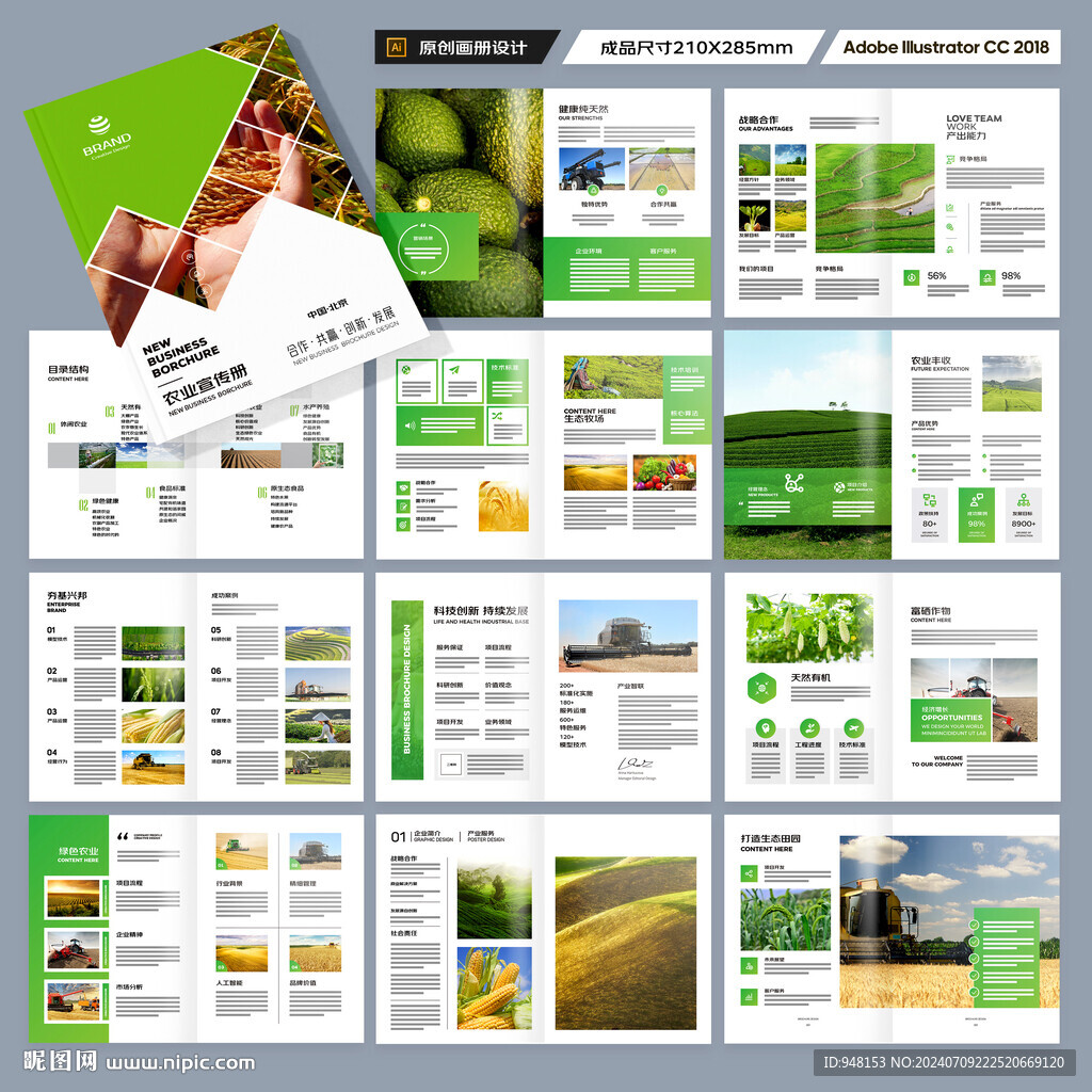 农业宣传册