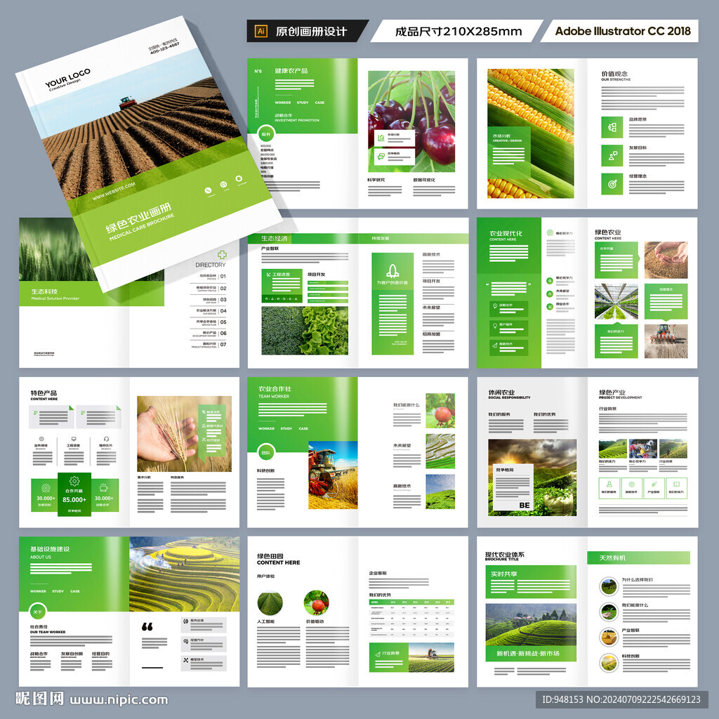 农业科技画册