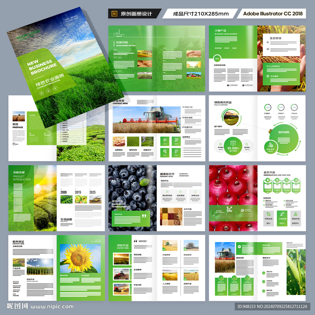 农业科技画册