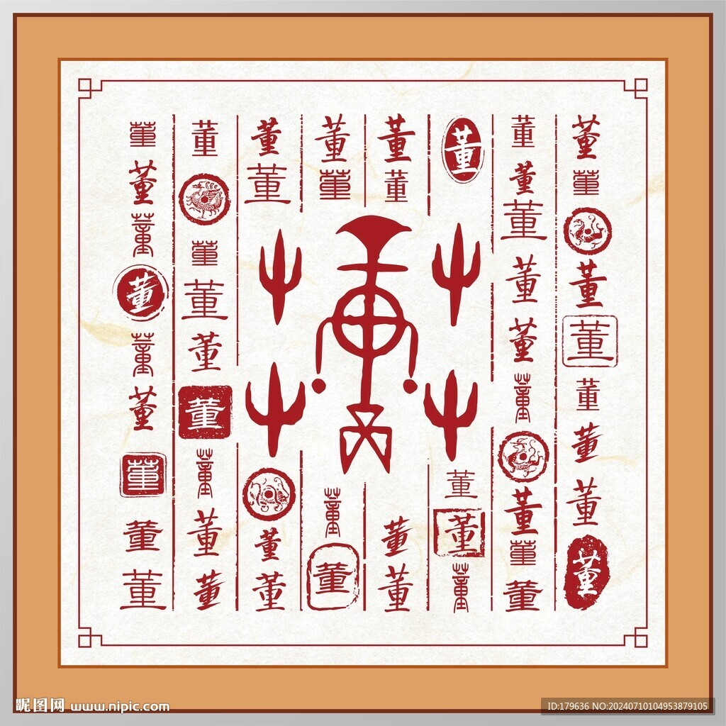 百家姓董
