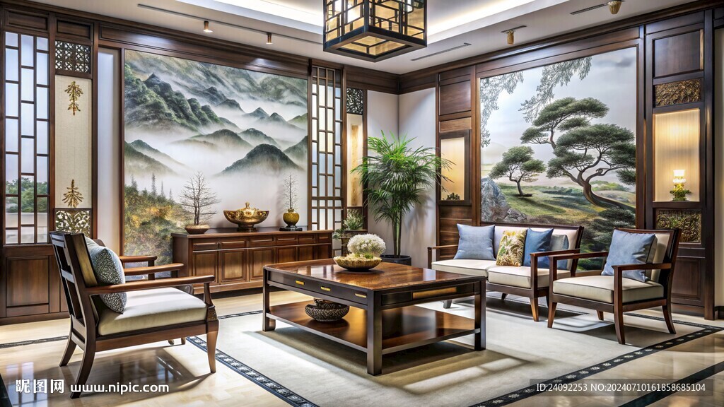 新中式沙发客厅家具