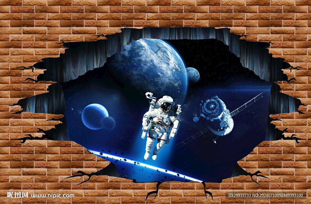 3d太空宇航员