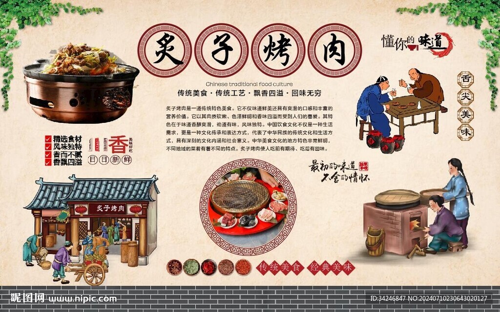 炙子烤肉 