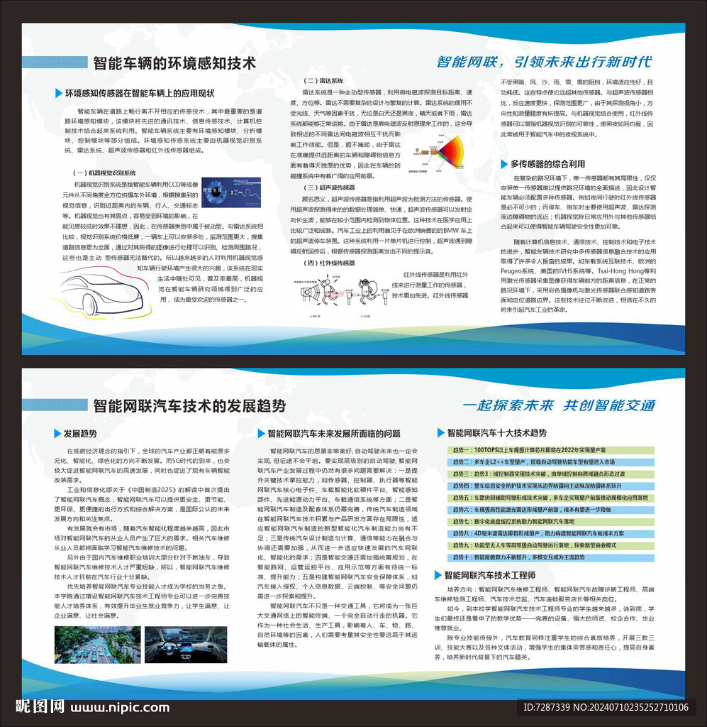 智能网联技术 新能源汽车文化墙