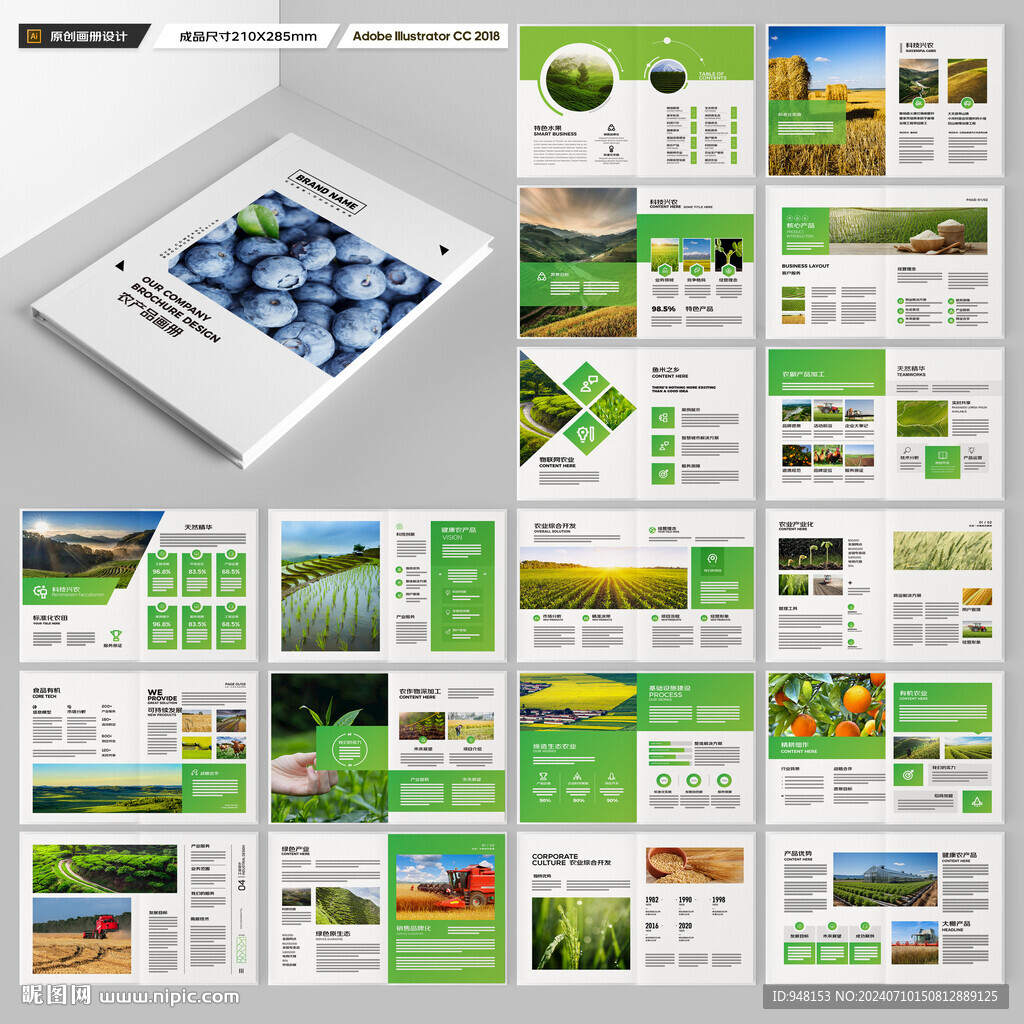 农业科技画册