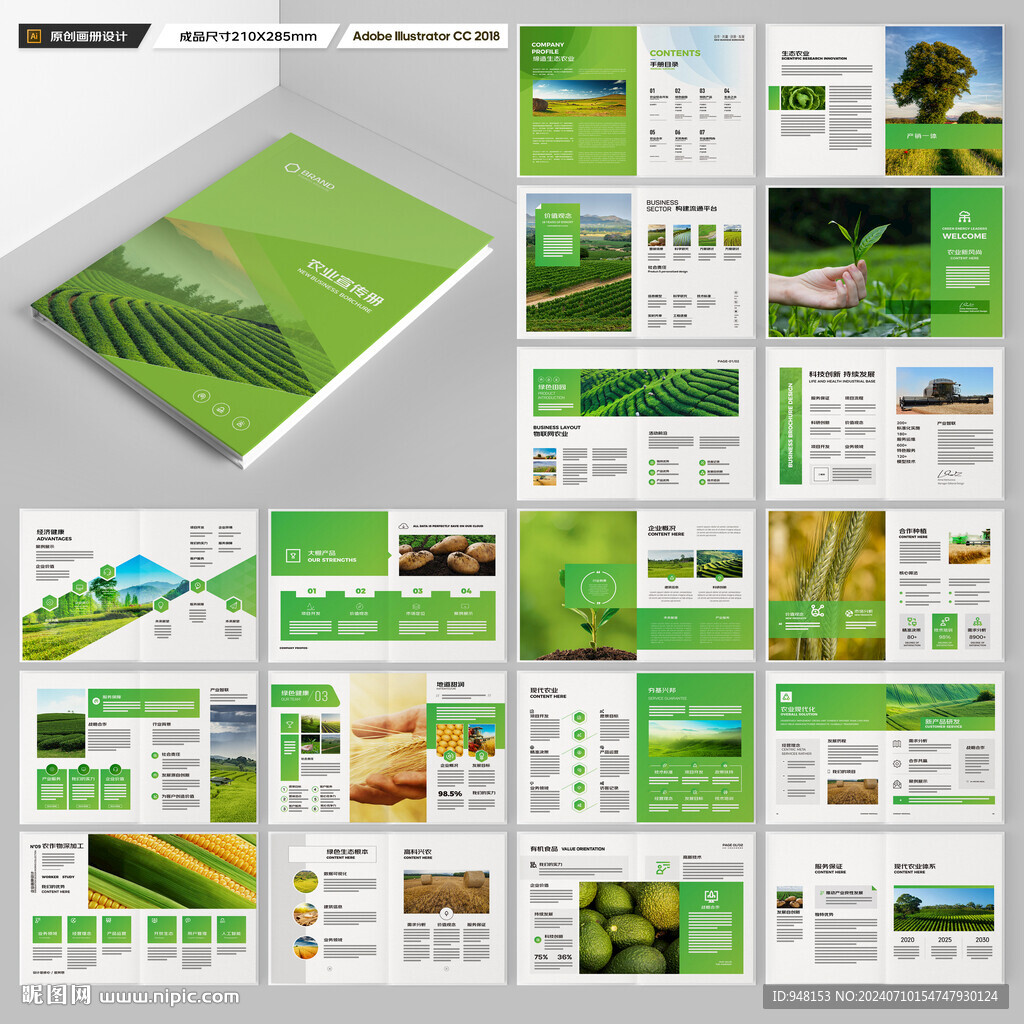 农业科技画册
