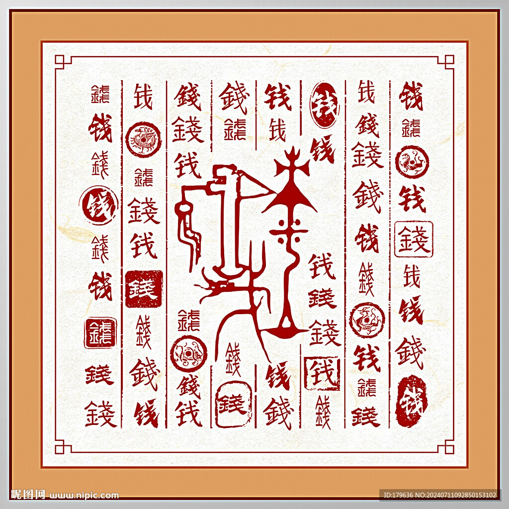 百家姓钱
