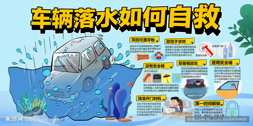 车辆落水