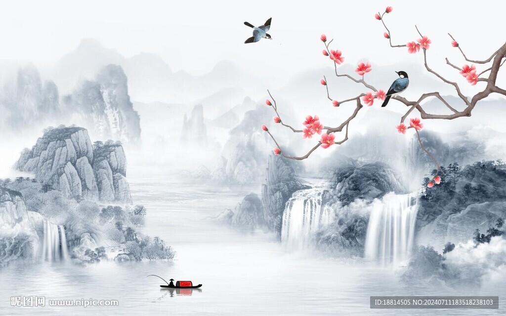 中式背景墙