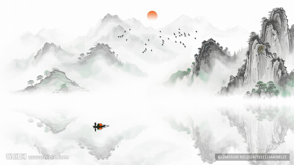 意境山水装饰画