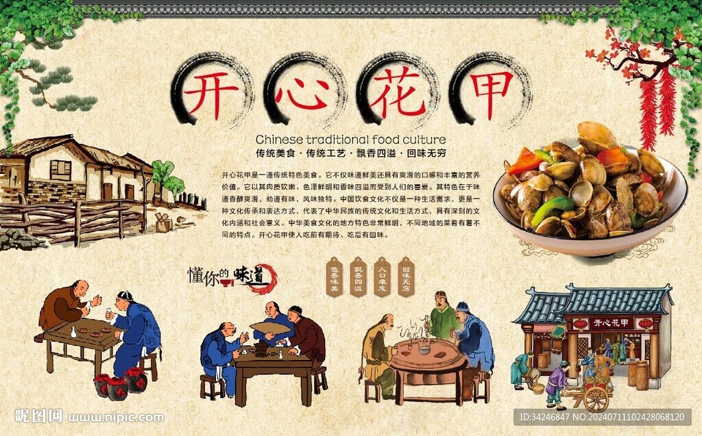 开心花甲 
