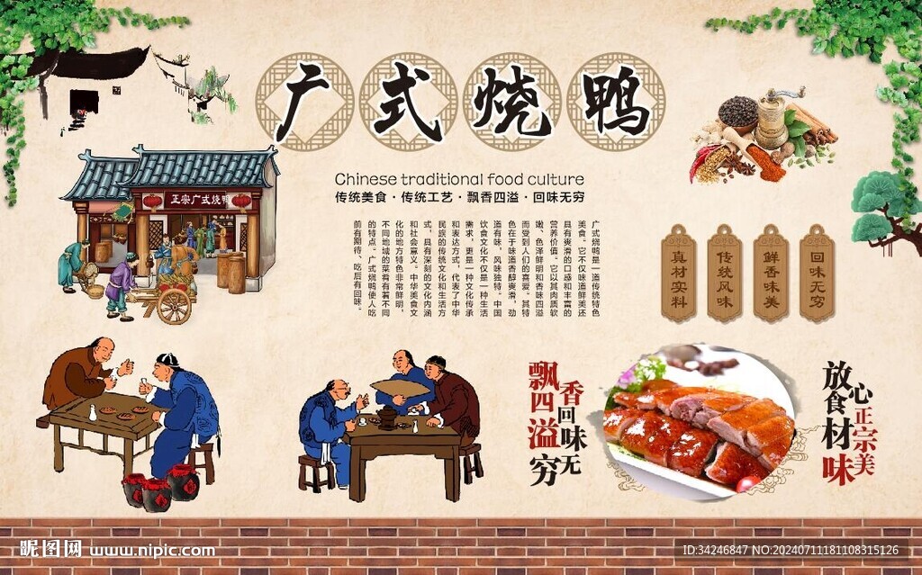 广式烧鸭 