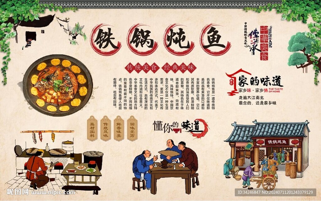 铁锅炖鱼