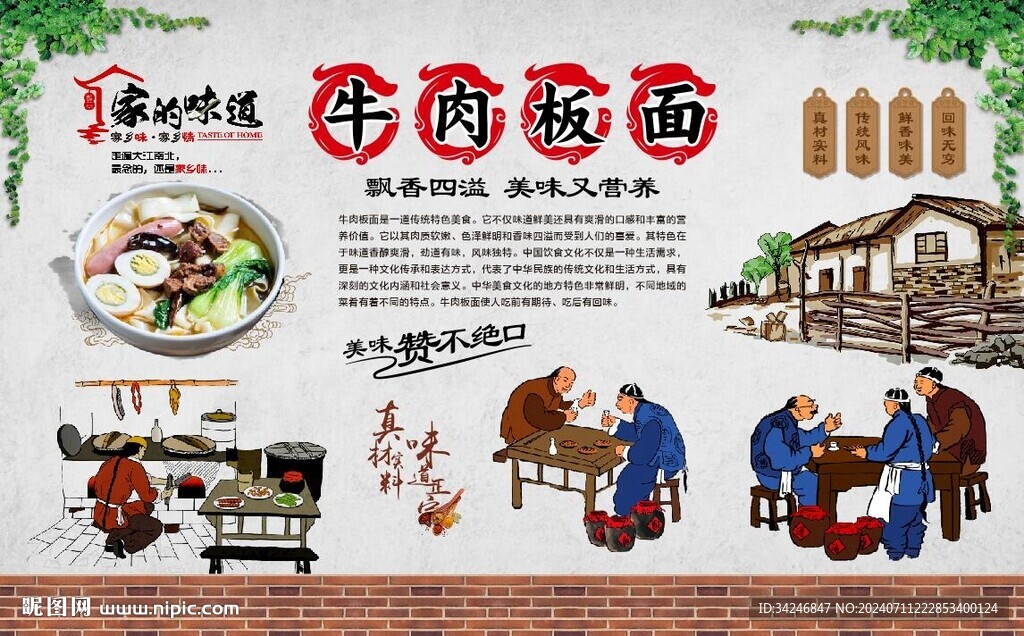 牛肉板面 