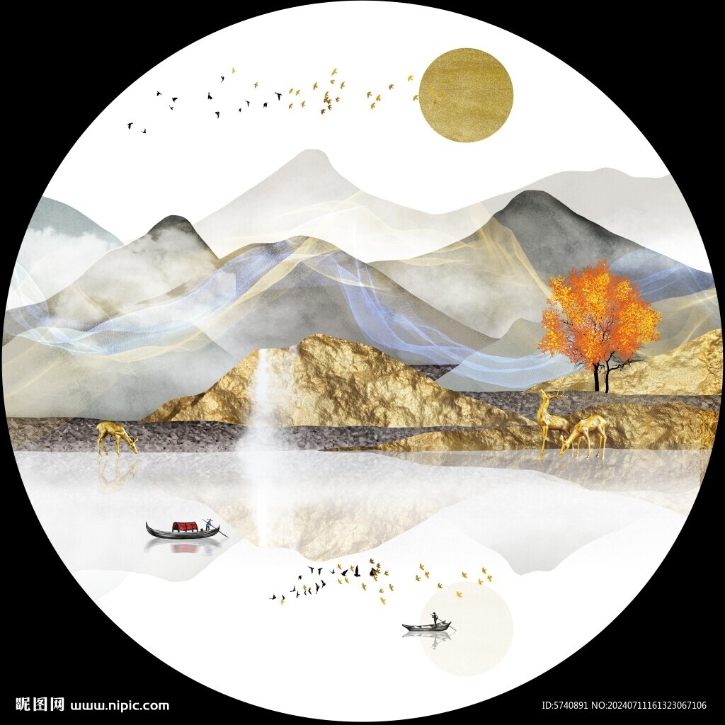 金山麋鹿发财树