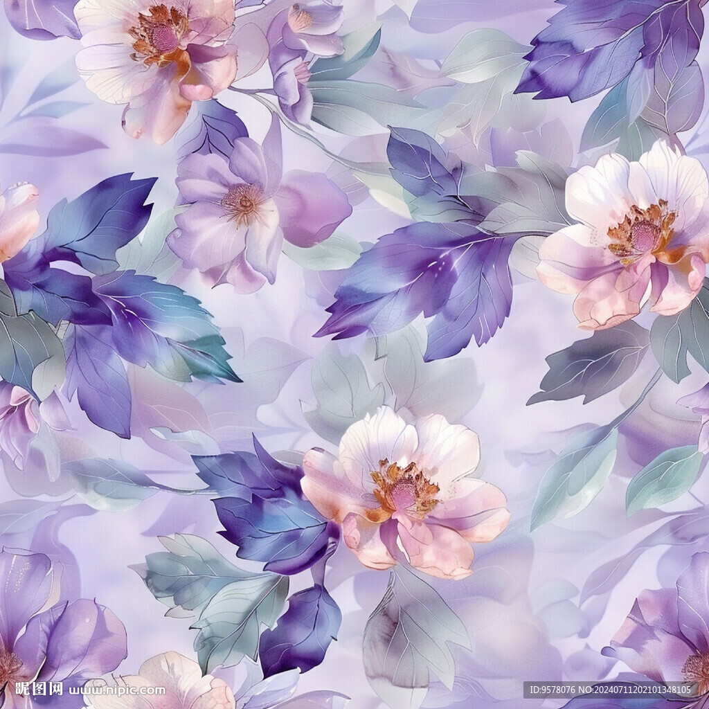 手绘花