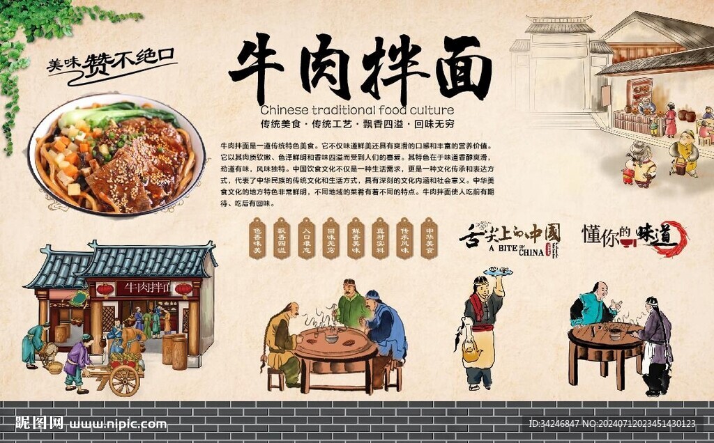 牛肉拌面 