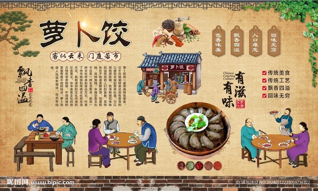 萝卜饺 