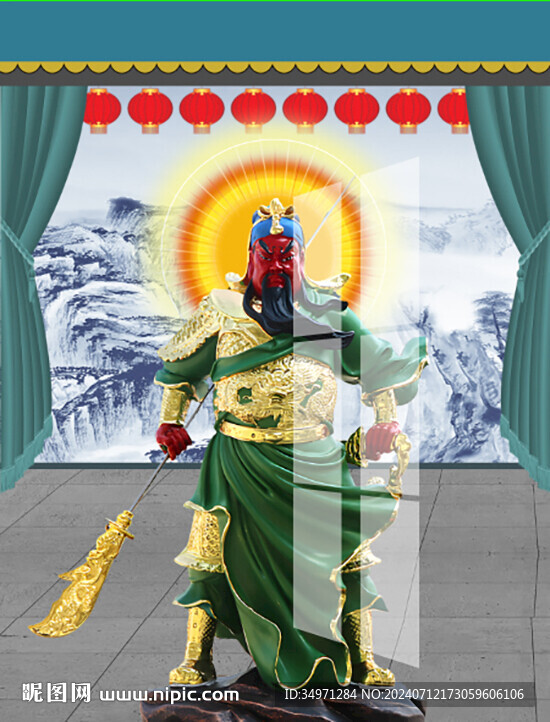关公神像