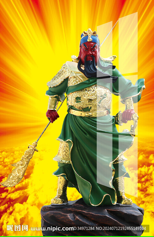 关公神像 