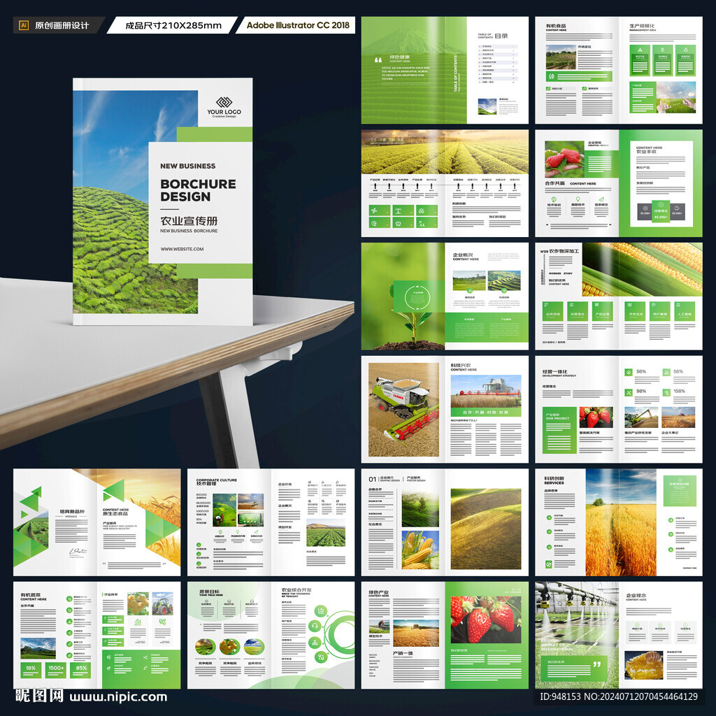 农业宣传册