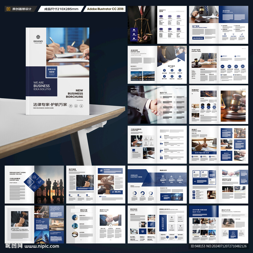 大气律师事务所画册