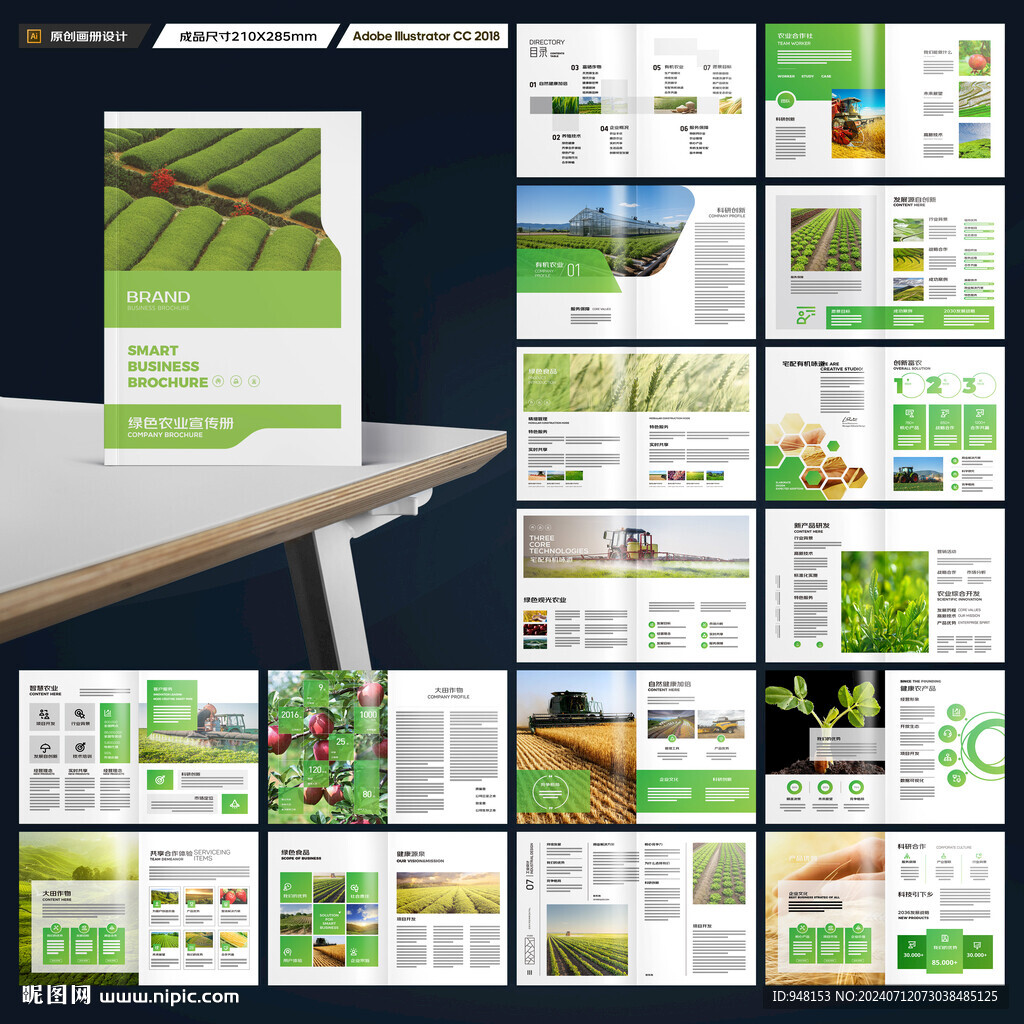 农业科技画册