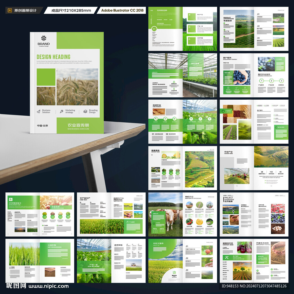 绿色农业画册