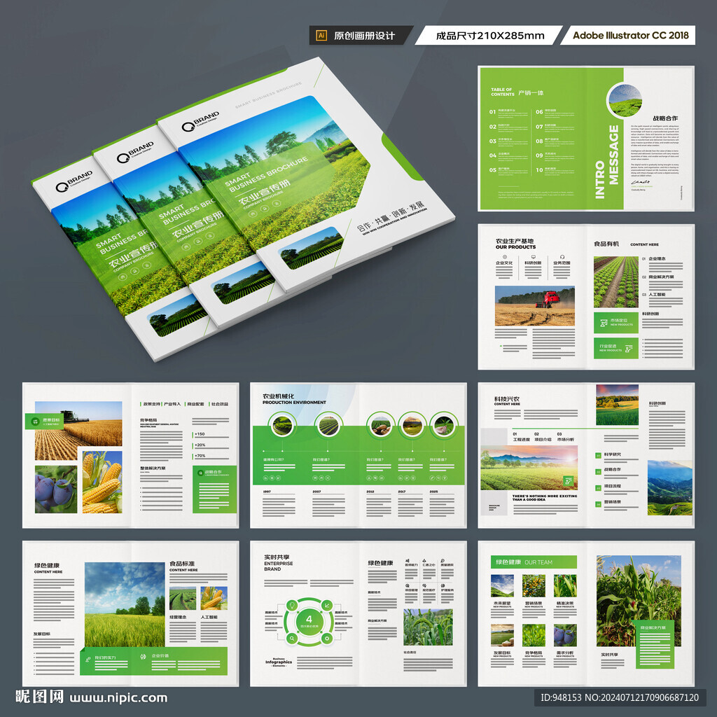 绿色农业画册