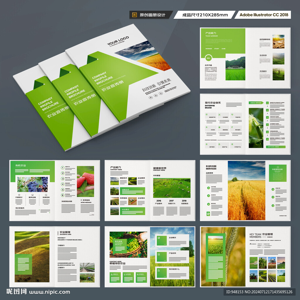 农产品画册