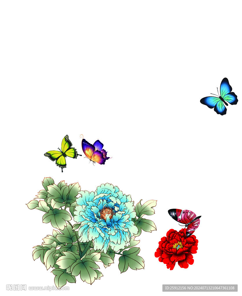 定位花