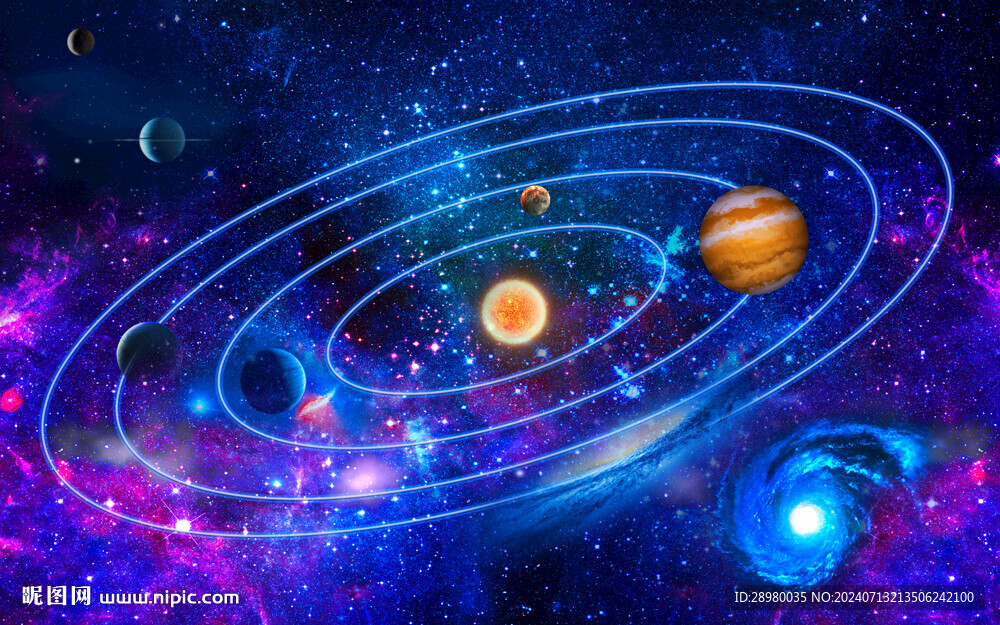 宇宙星空太阳系