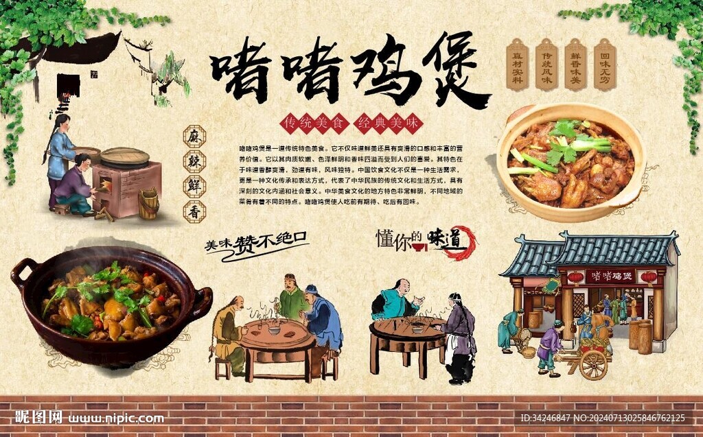 啫啫鸡煲 