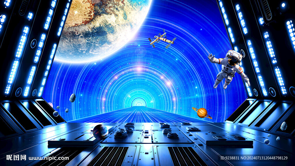 宇宙星空太空舱