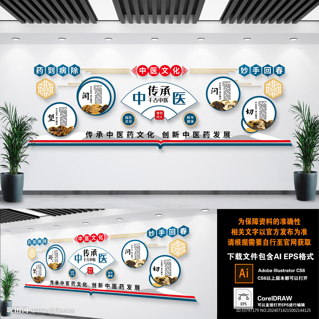 中医院文化墙