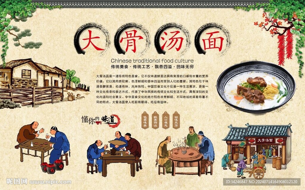 大骨汤面